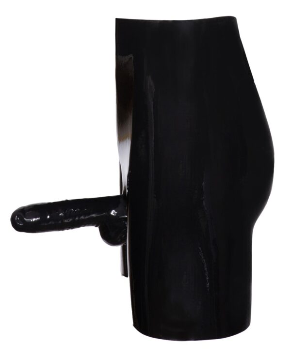 Boxer long en latex avec étuis pénien et anal – Image 7