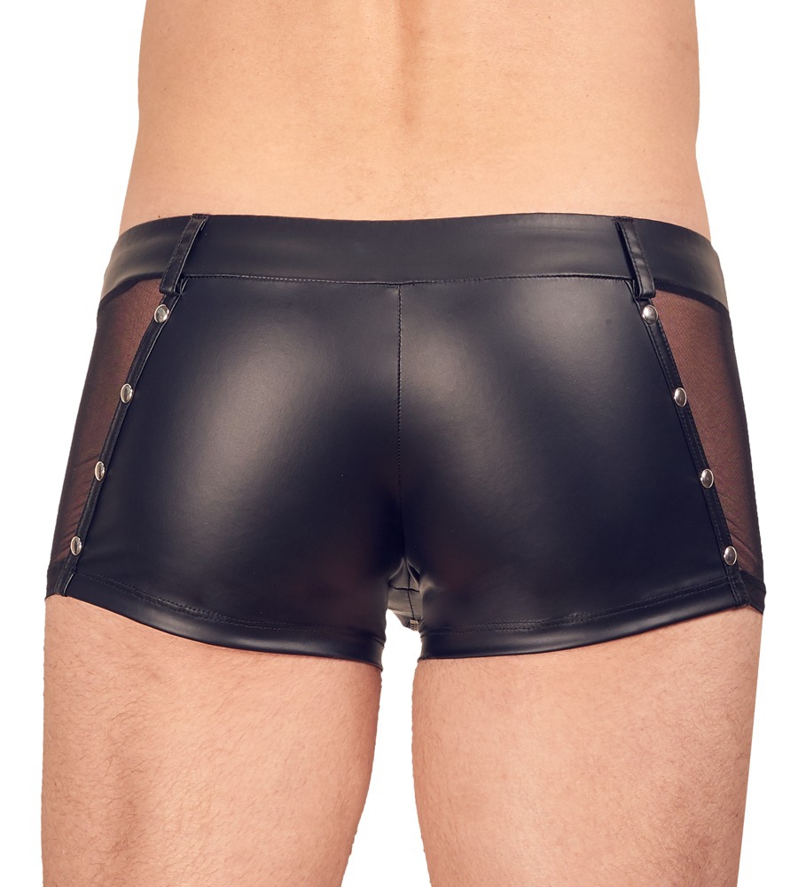 Boxer NAXIS Imitation Cuir Noir – Image 2