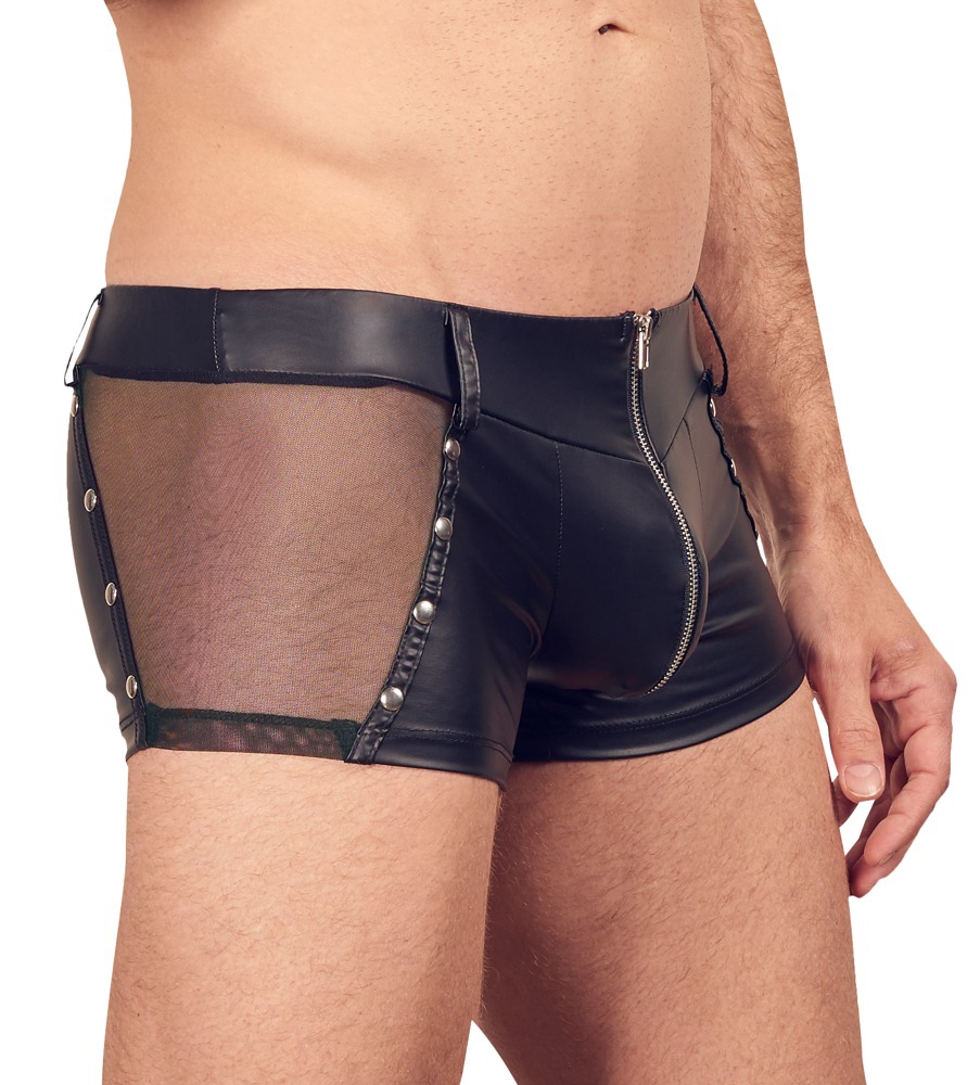 Boxer NAXIS Imitation Cuir Noir – Image 4