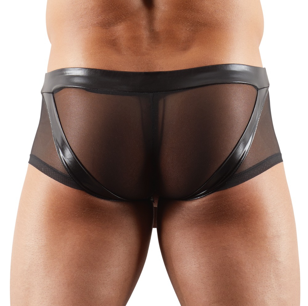 Boxer sexy avec Anneau TROYA Noir – Image 2