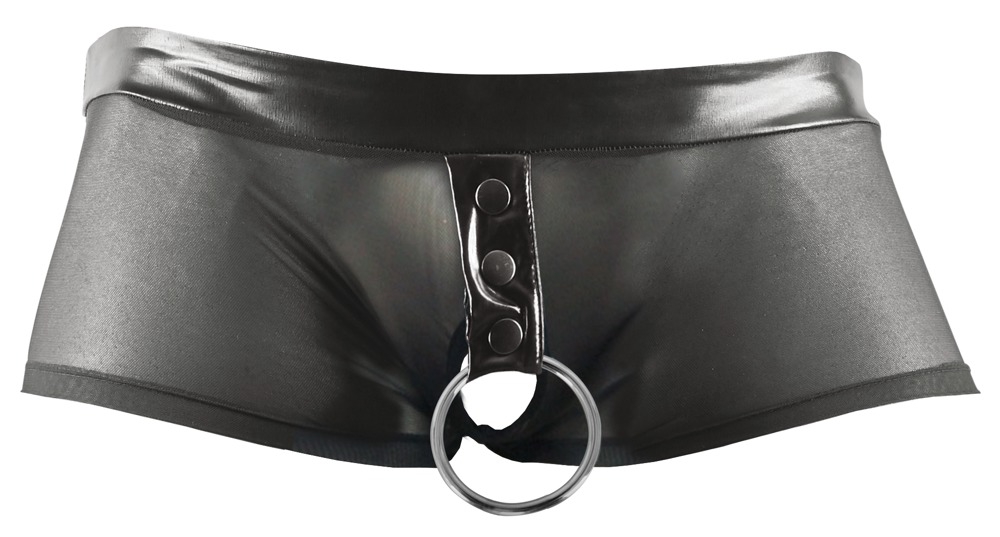 Boxer sexy avec Anneau TROYA Noir – Image 3