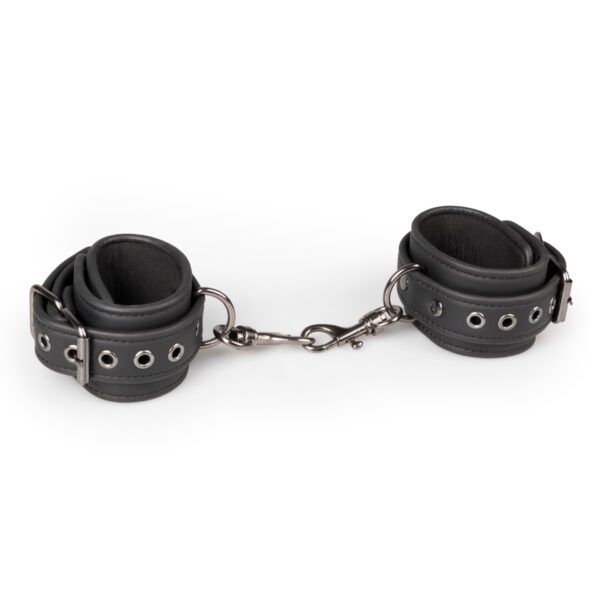 Menottes de chevilles Fetish Noires – Image 4