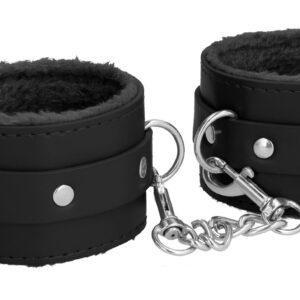 Menottes de chevilles Plush Noir
