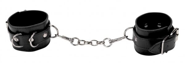 Menottes de poignets Cuffs Ouch Noires – Image 4