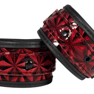 Menottes de poignets Luxury Rouge