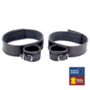 Menottes de retenue Cuisses / Mains en cuir