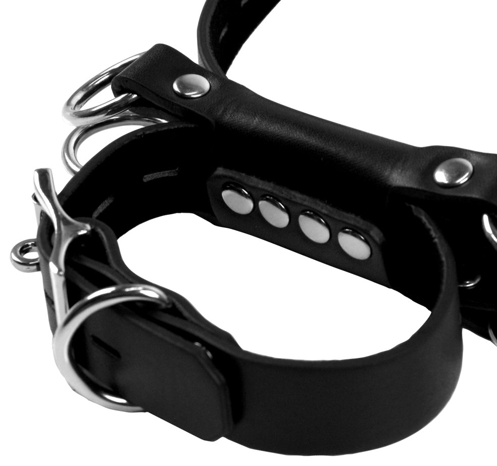 Menottes pour Cuisses Kneeling Cuffs noires – Image 8