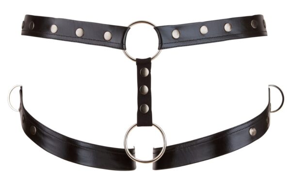 Jockstrap Effet Harnais Noir – Image 3