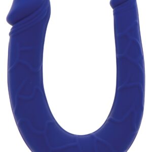 Mini Double gode U-Shape 11 x 3.1cm Bleu
