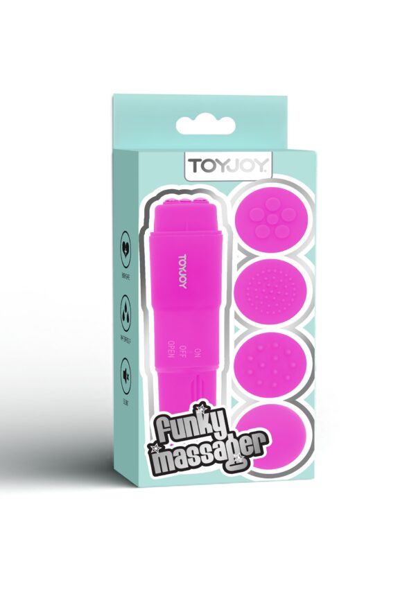 Mini Stimulateur de clitoris Funky Massager Fuschia – Image 4