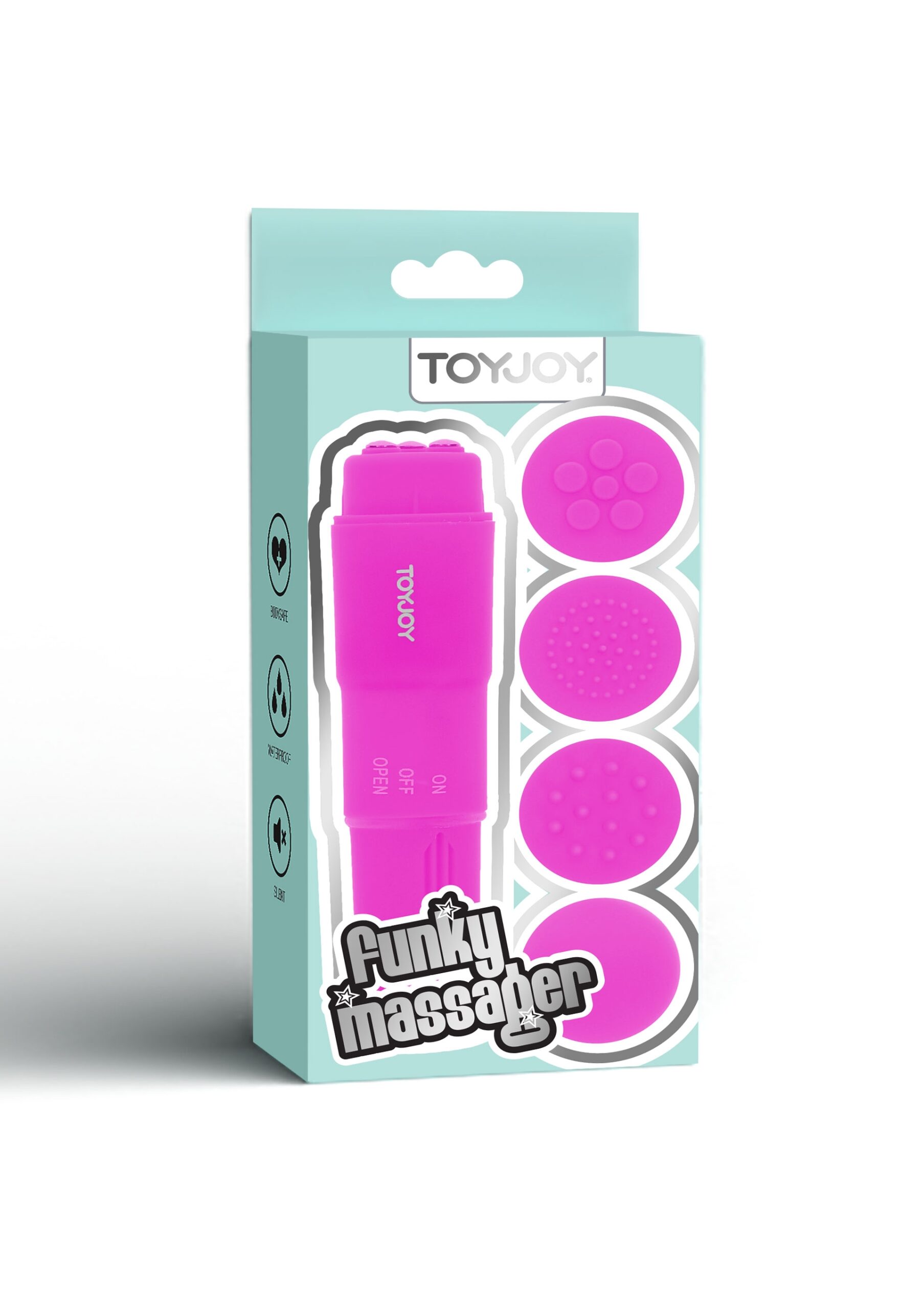 Mini Stimulateur de clitoris Funky Massager Fuschia – Image 4