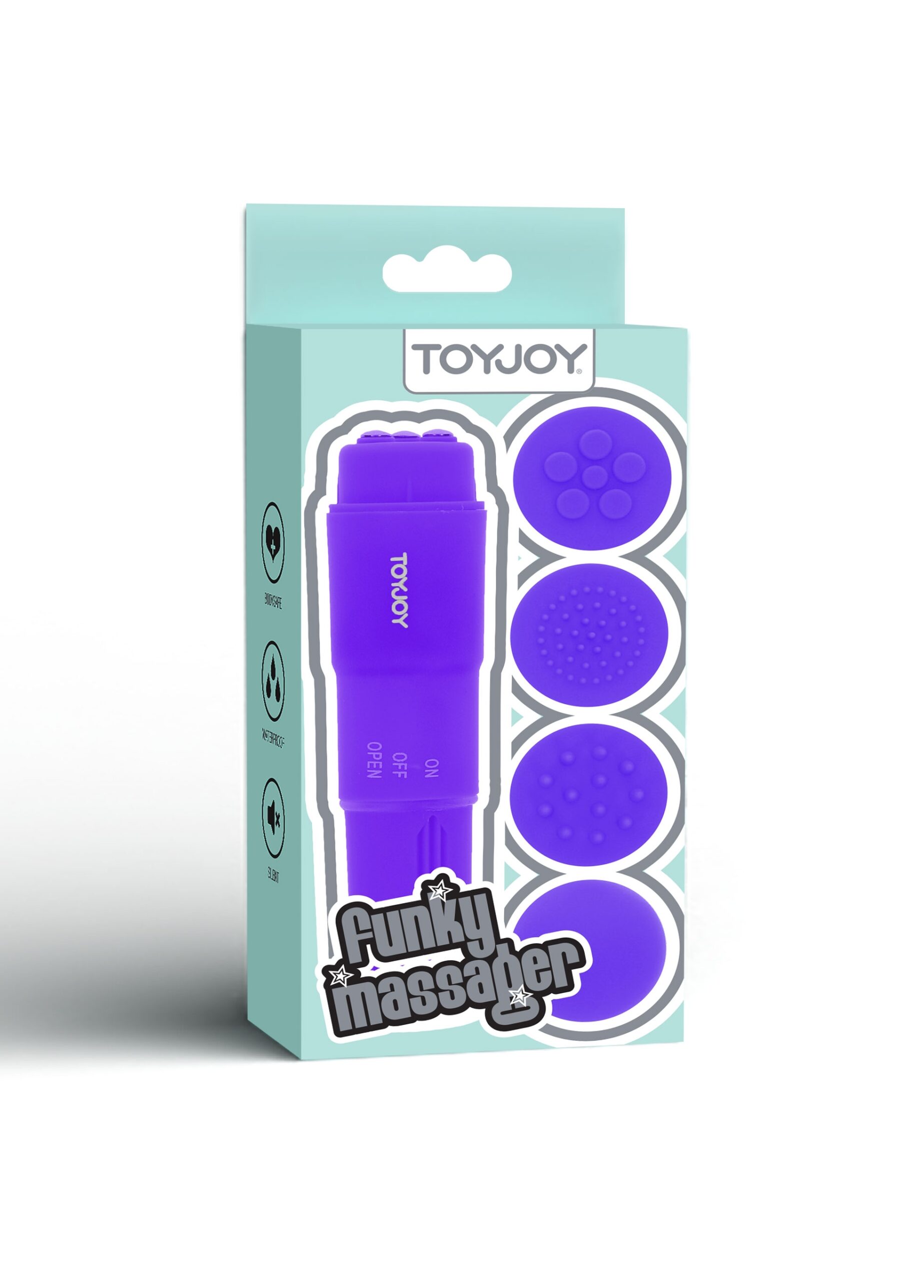 Mini stimulateur de clitoris Funky Massager Violet – Image 3