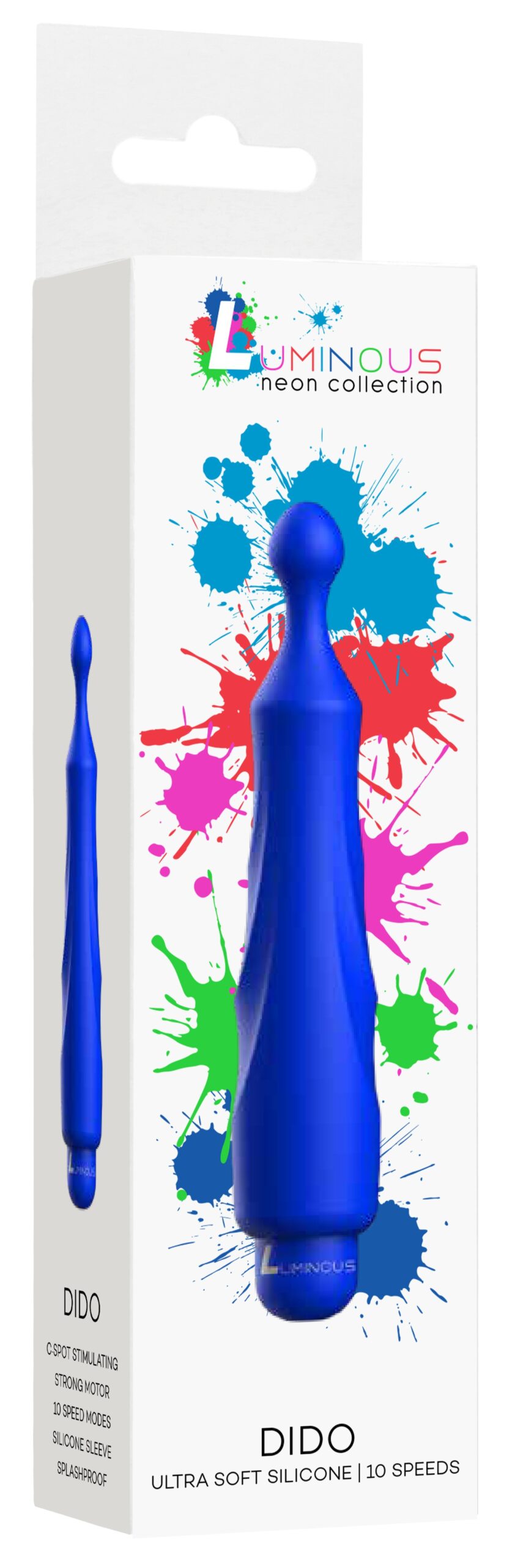 Mini vibro Dido 13cm Bleu – Image 2