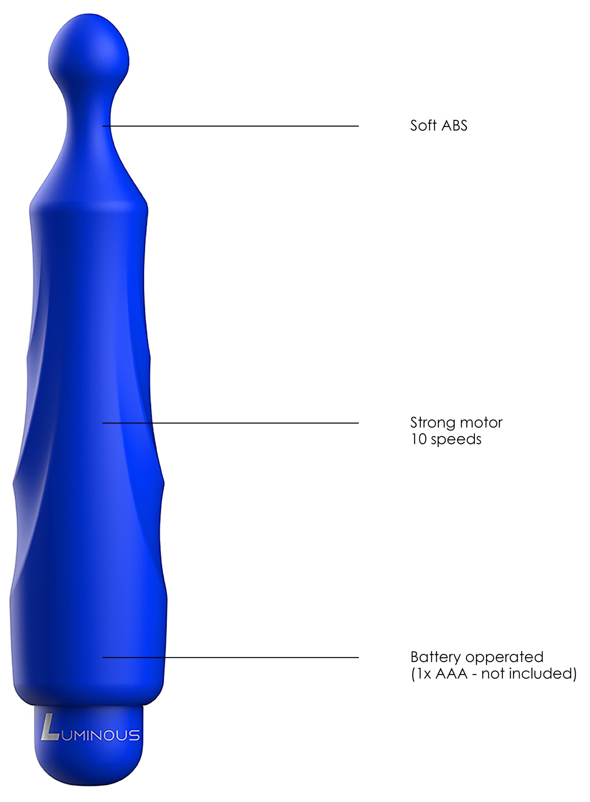 Mini vibro Dido 13cm Bleu – Image 6