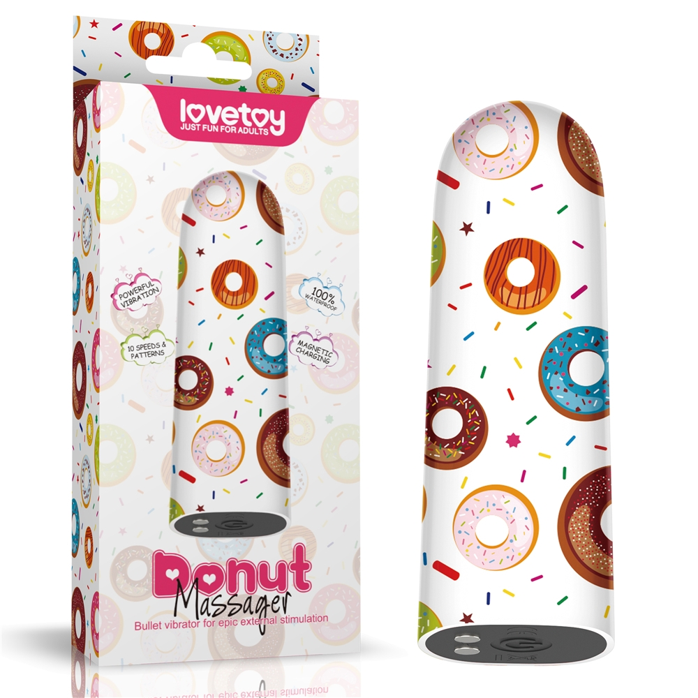 Mini Vibro Donut LoveToy 10 vibrations – Image 10