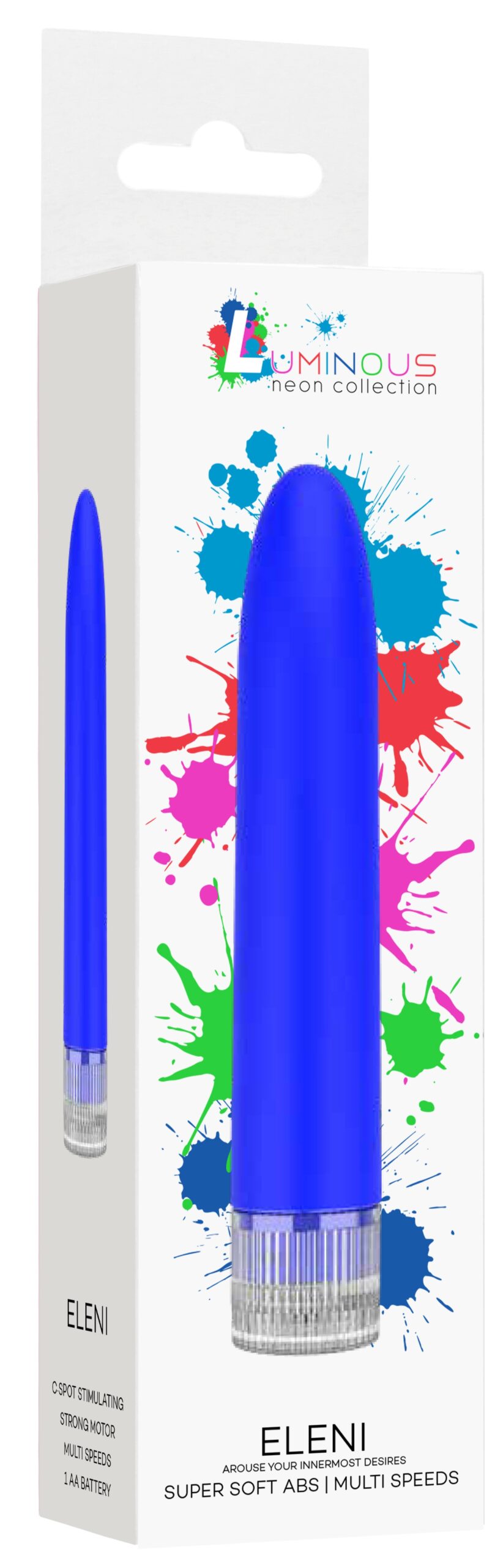 Mini Vibro ELENI 14cm Bleu – Image 2