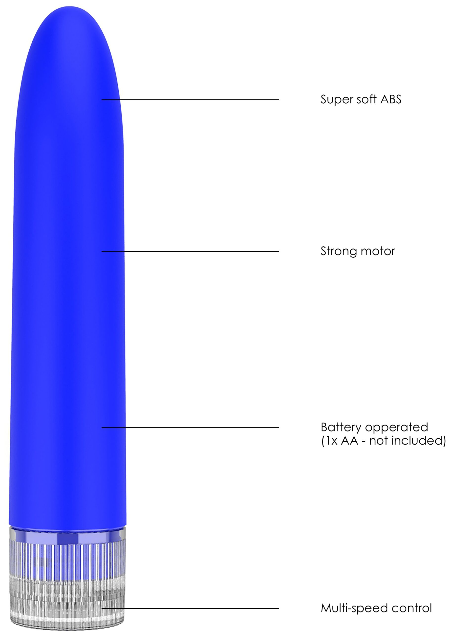 Mini Vibro ELENI 14cm Bleu – Image 6