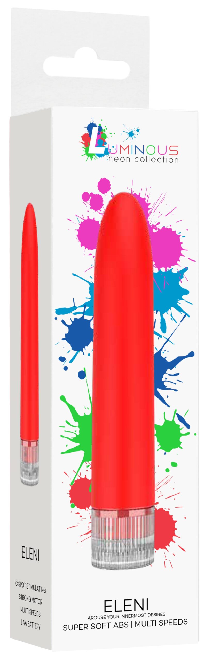 Mini Vibro Eleni 14cm Rouge – Image 2