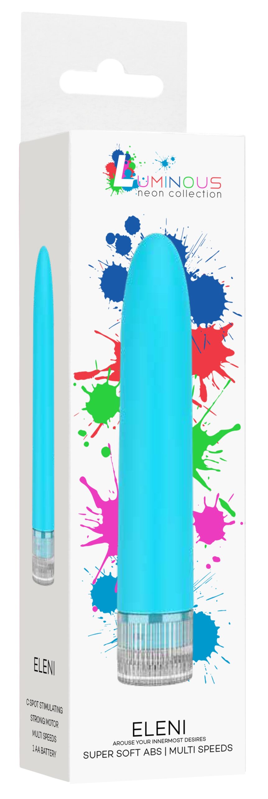 Mini Vibro Eleni 14cm Turquoise – Image 2