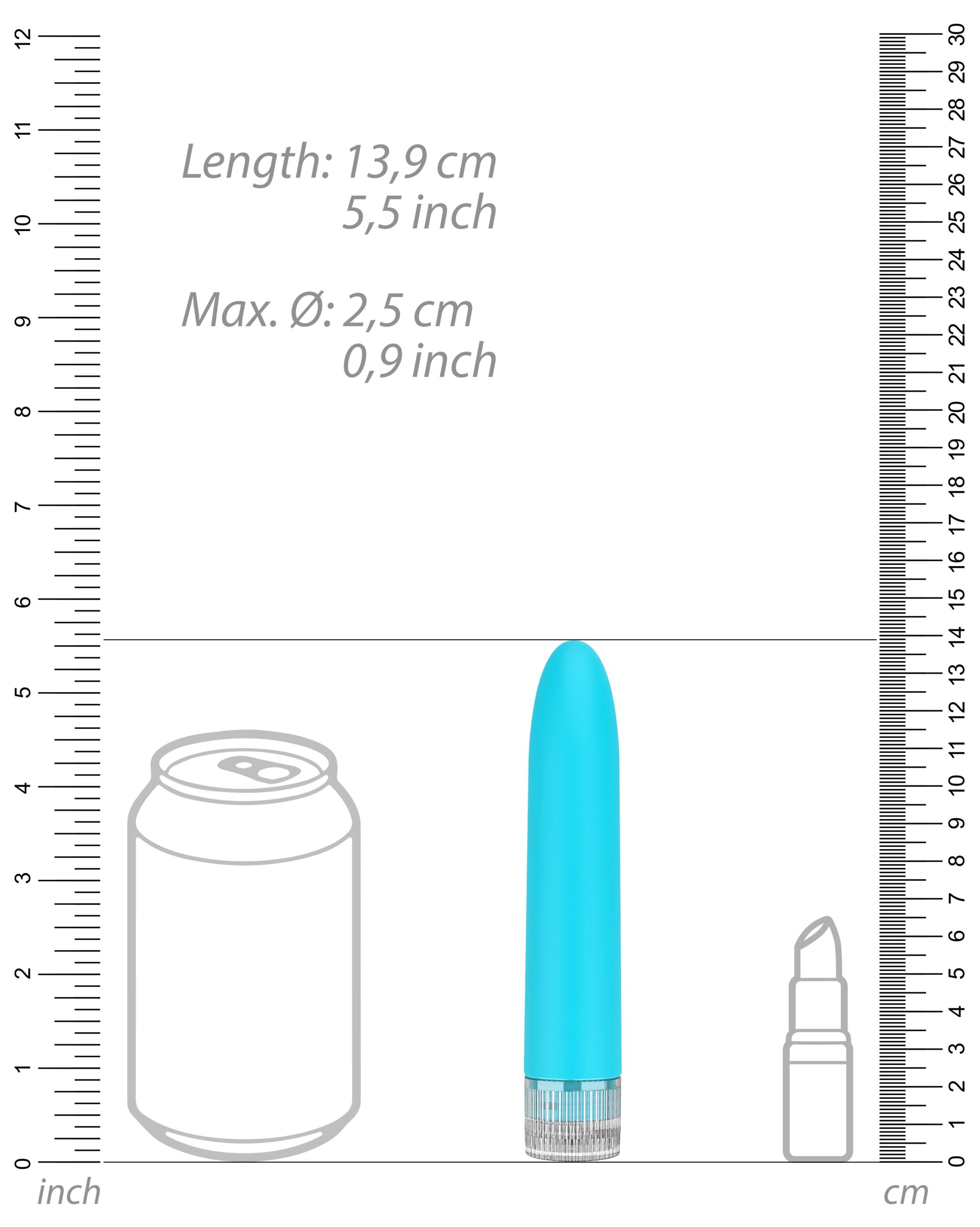 Mini Vibro Eleni 14cm Turquoise – Image 5