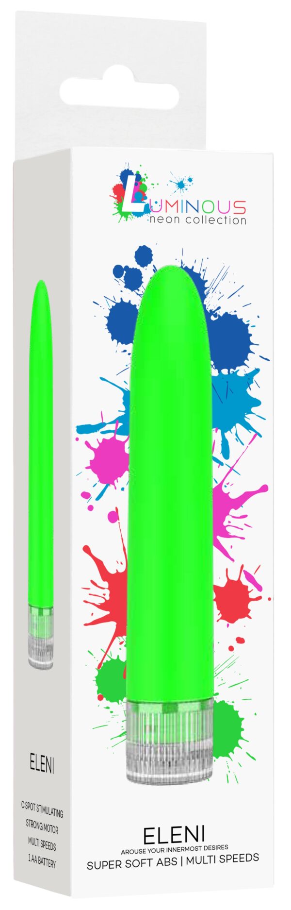 Mini Vibro Eleni 14cm Vert – Image 2
