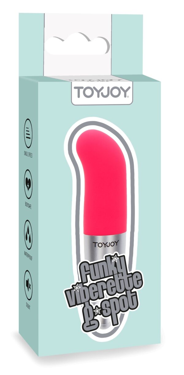 Mini Vibro Funky G-Spot 12cm Rose – Image 2