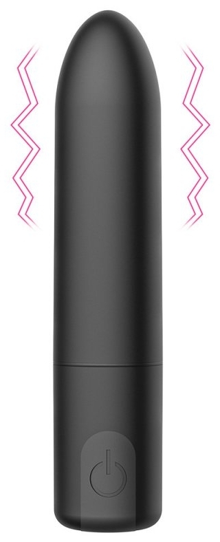 Mini Vibro Happy Noir