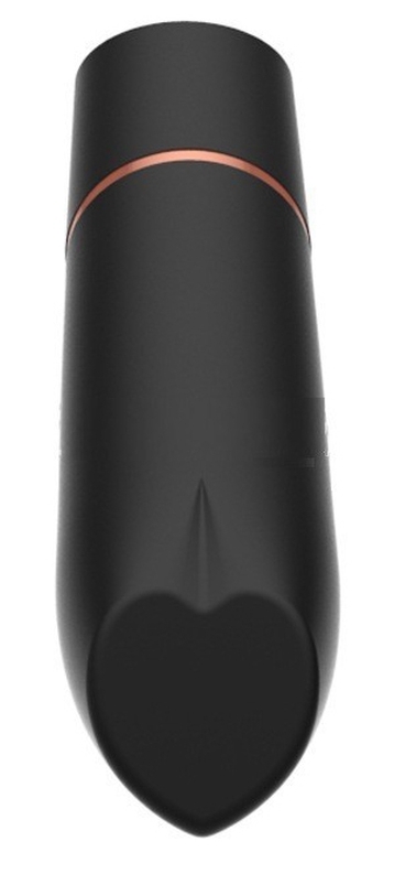 Mini Vibro Heart Lipstick 9cm Noir – Image 5