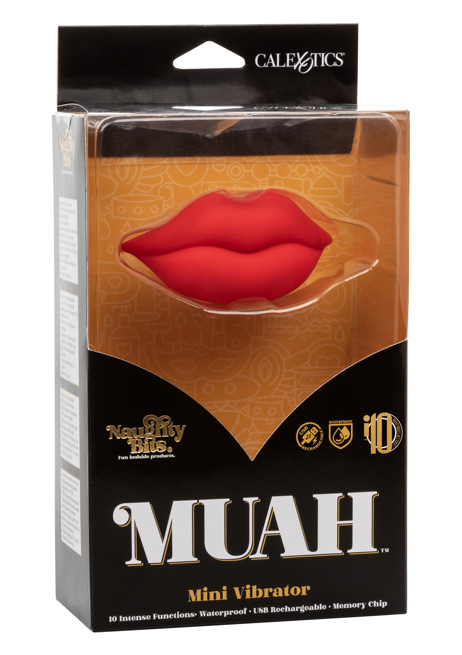 Mini Vibro Lèvres vibrantes Muah 10 Vibrations – Image 2
