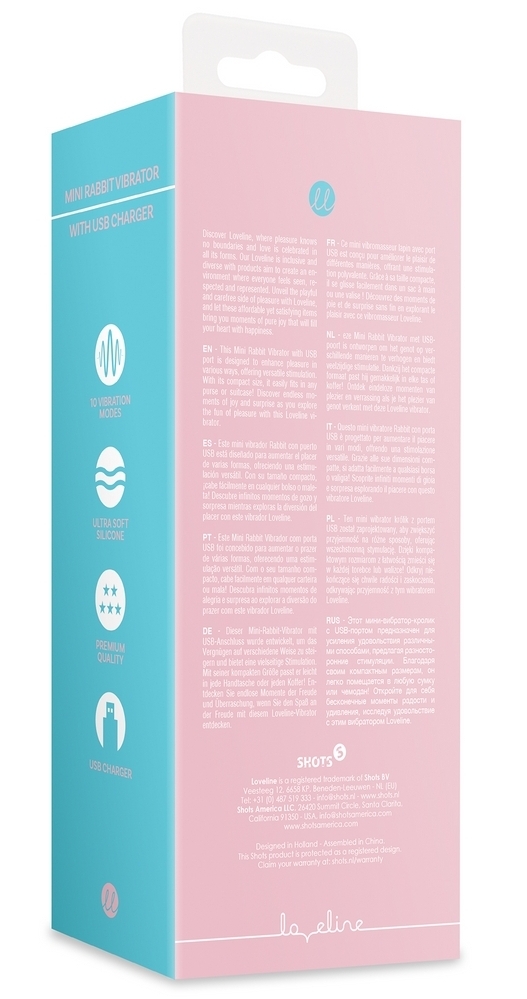 Mini-Vibro Little Rabbit 13 x 2.5cm – Image 3