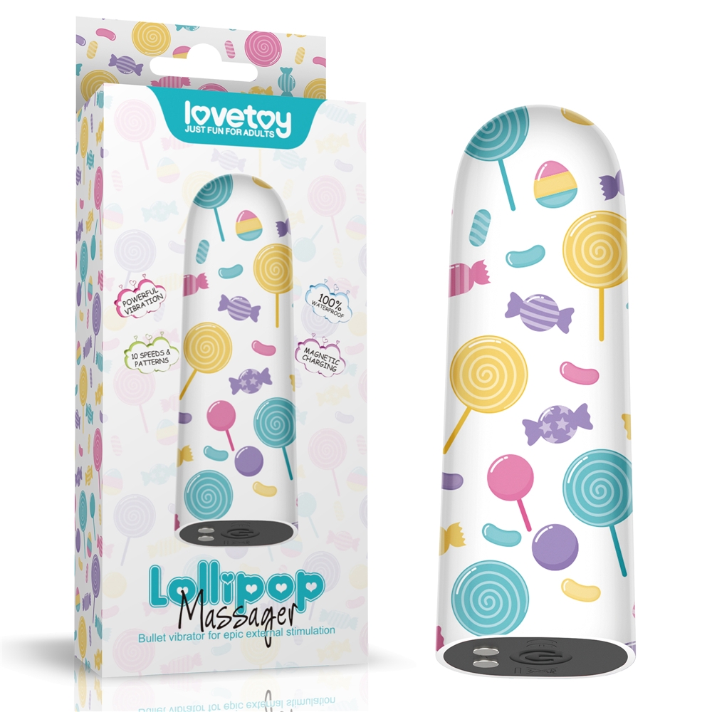 Mini Vibro Lollipop LoveToy 10 Vibrations – Image 12