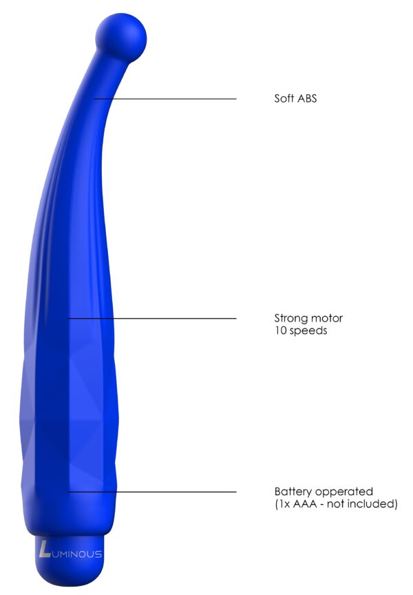 Mini vibro Lyra 15cm Bleu – Image 6