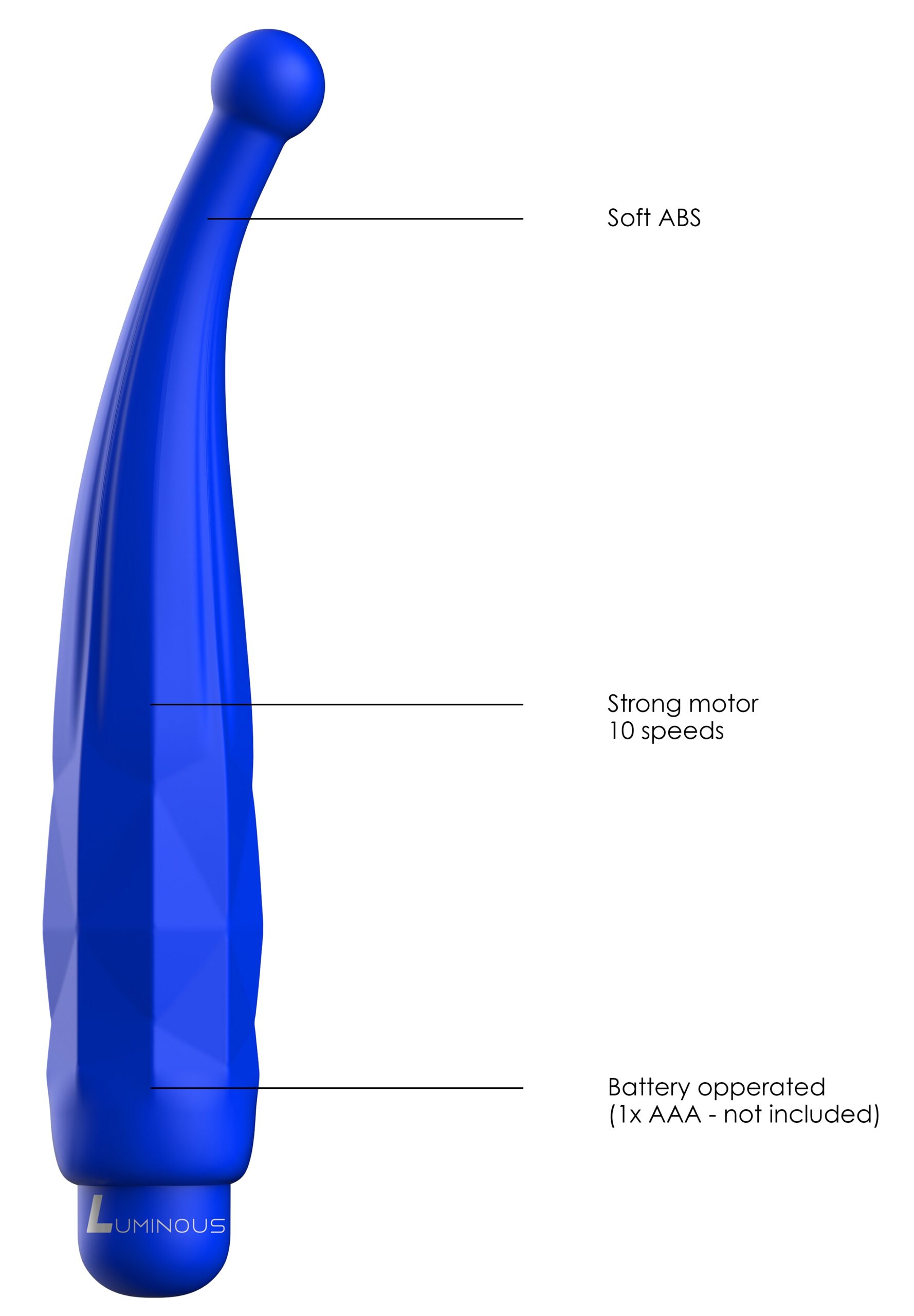Mini vibro Lyra 15cm Bleu – Image 6