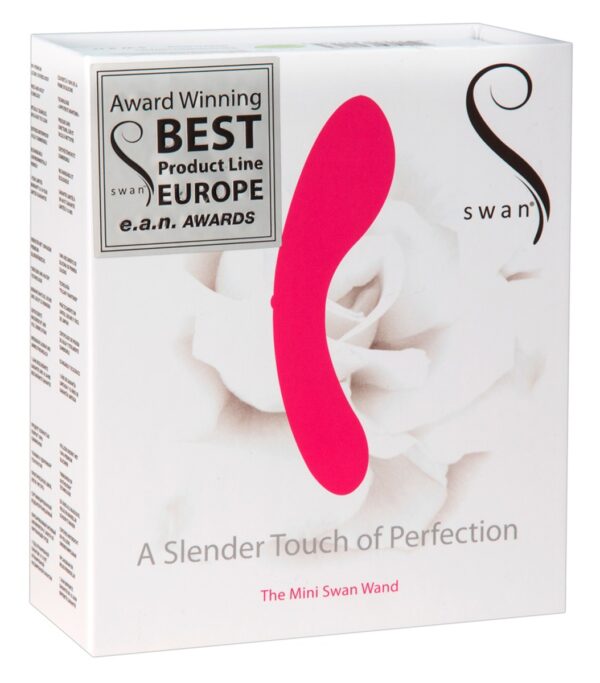 Mini Vibro Swan 12cm Rose – Image 2
