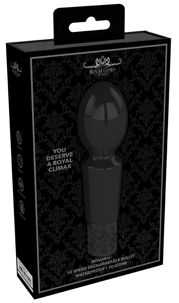 Mini Wand BRILLIANT 12cm Noir – Image 2