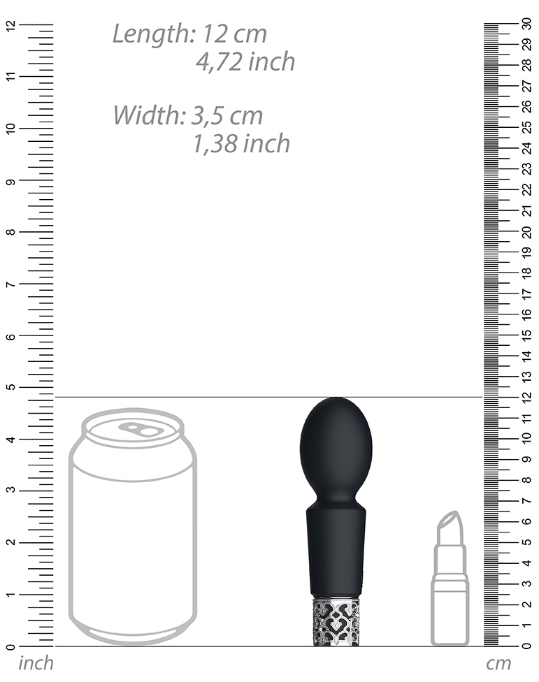 Mini Wand BRILLIANT 12cm Noir – Image 4