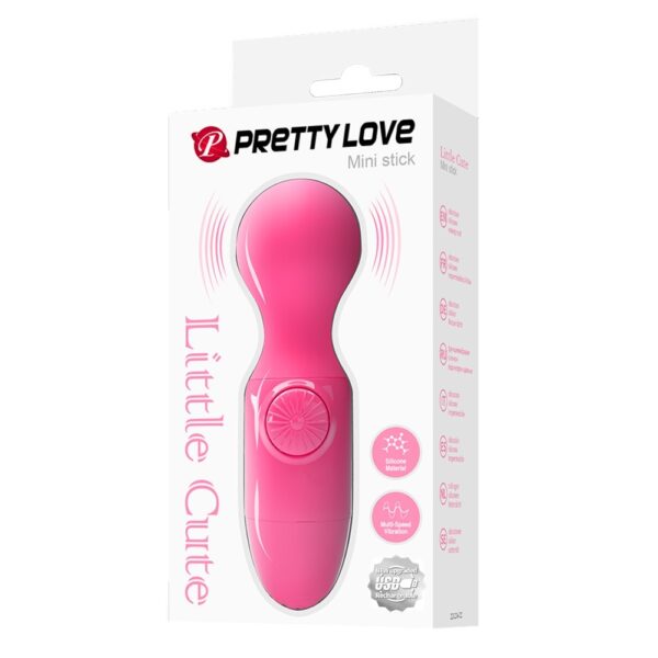 Mini Wand Little Cute Pretty Love 12cm Rose Fluo – Image 2