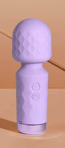 Mini Wand Vibrator Loveline 12 cm Violet – Image 5