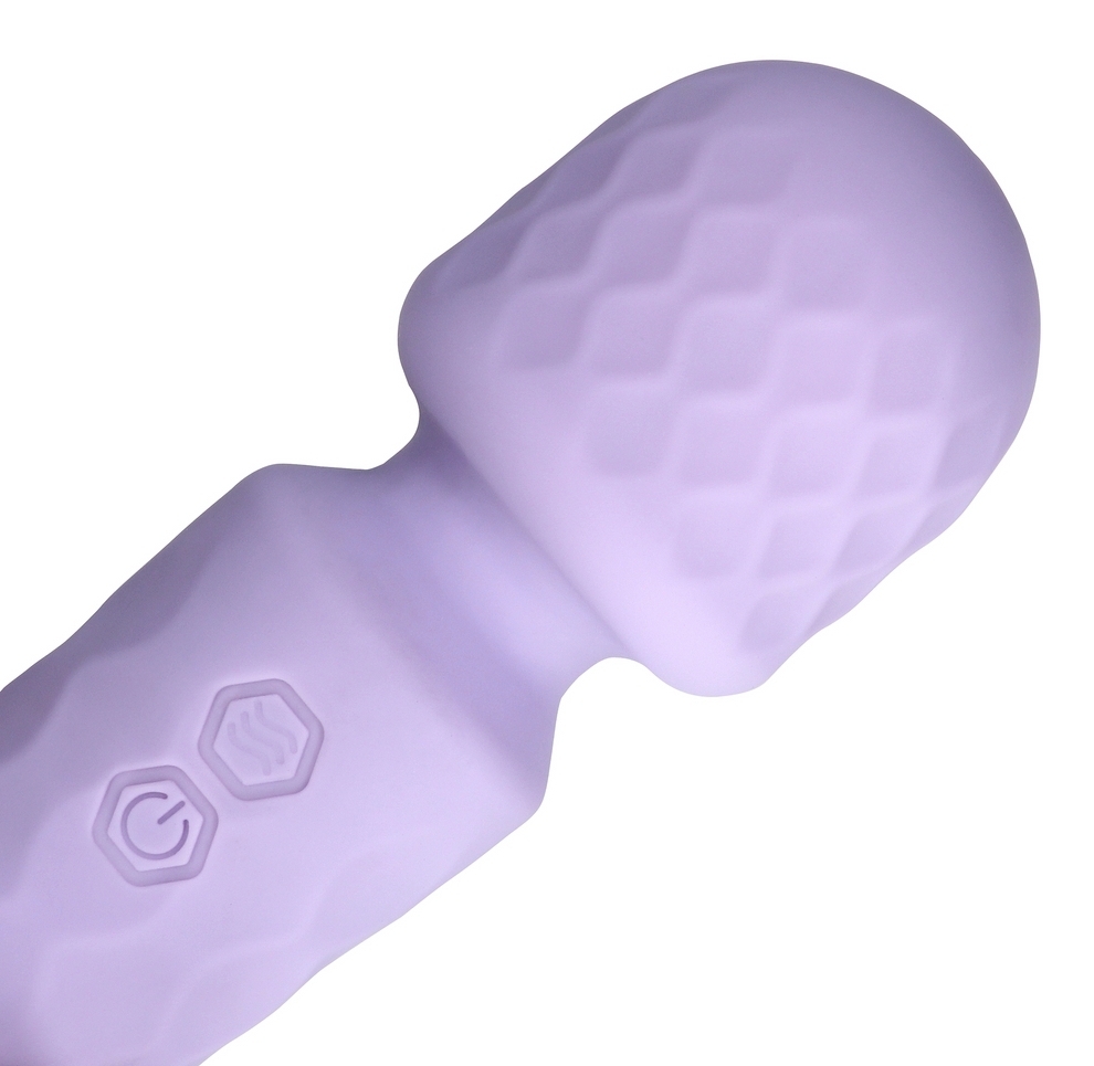 Mini Wand Vibrator Loveline 12 cm Violet – Image 6