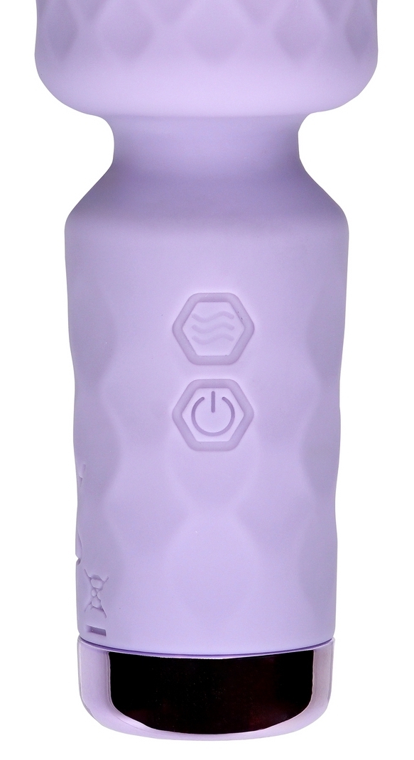 Mini Wand Vibrator Loveline 12 cm Violet – Image 7