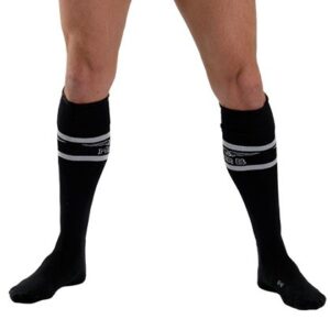 Chaussettes hautes URBAN FOOTBALL SOCKS Noir-Blanc
