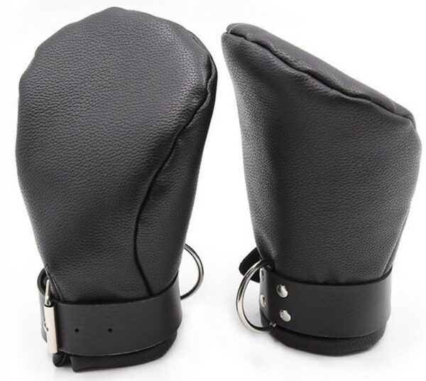 Mitaines Dog Paw en simili – Image 4