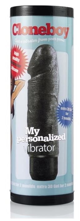 Moule Cloneboy pour gode vibrant noir