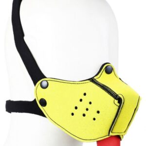 Museau + Langue Néoprène Puppy Jaune