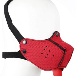 Museau + Langue Néoprène Puppy Rouge