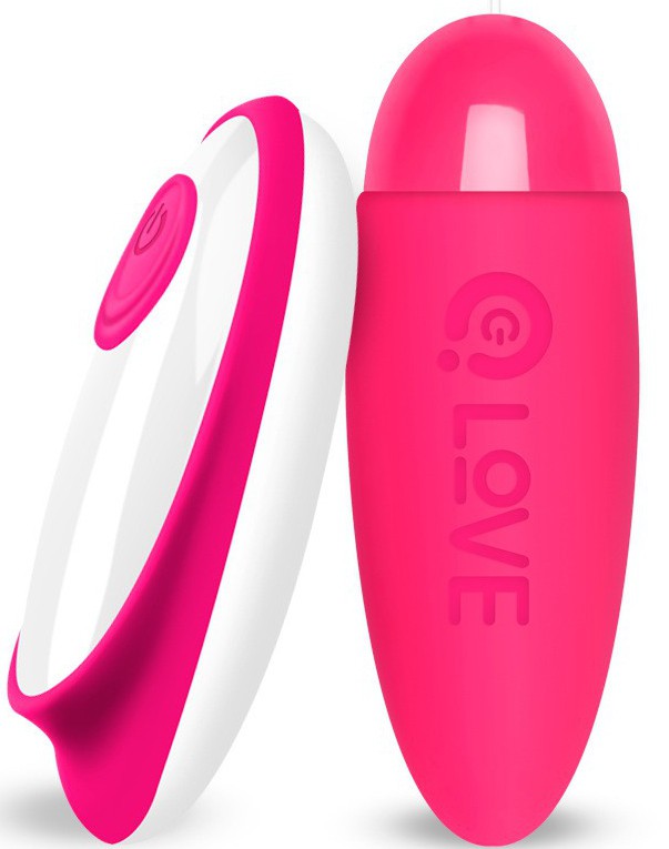 Oeuf Vibrant Alice sans fil 8 x 2.8 cm Rose