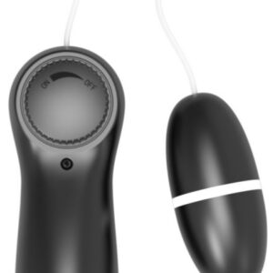 Oeuf vibrant Bullegg 6 x 2.5cm Noir