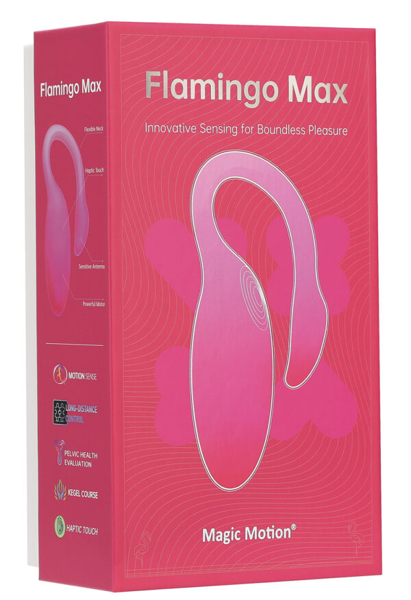 Oeuf Vibrant Connecté Flamingo Max 7.5 x 3.2cm Rose – Image 2
