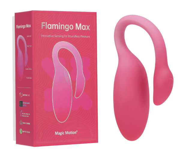 Oeuf Vibrant Connecté Flamingo Max 7.5 x 3.2cm Rose – Image 3