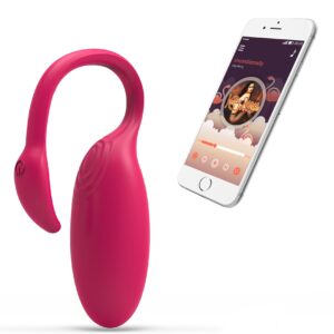 Oeuf Vibrant Flamingo avec Contrôle à distance 7.2 x 3 cm